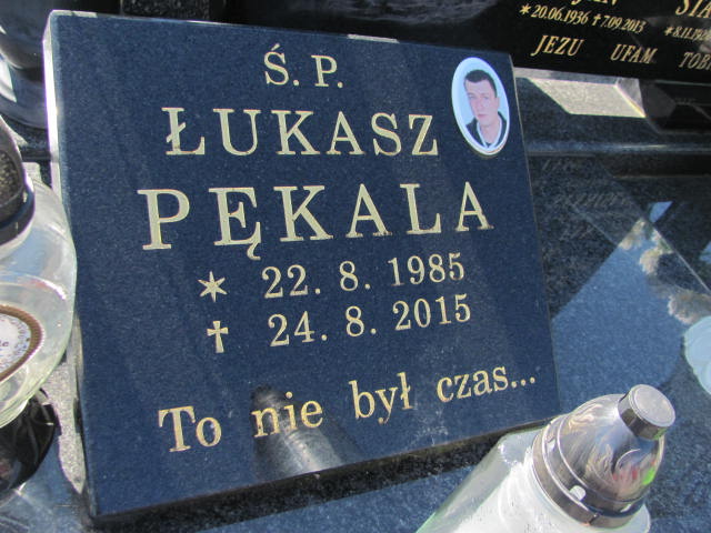 Łukasz Pękala 1985 Buczkowice - Grobonet - Wyszukiwarka osób pochowanych