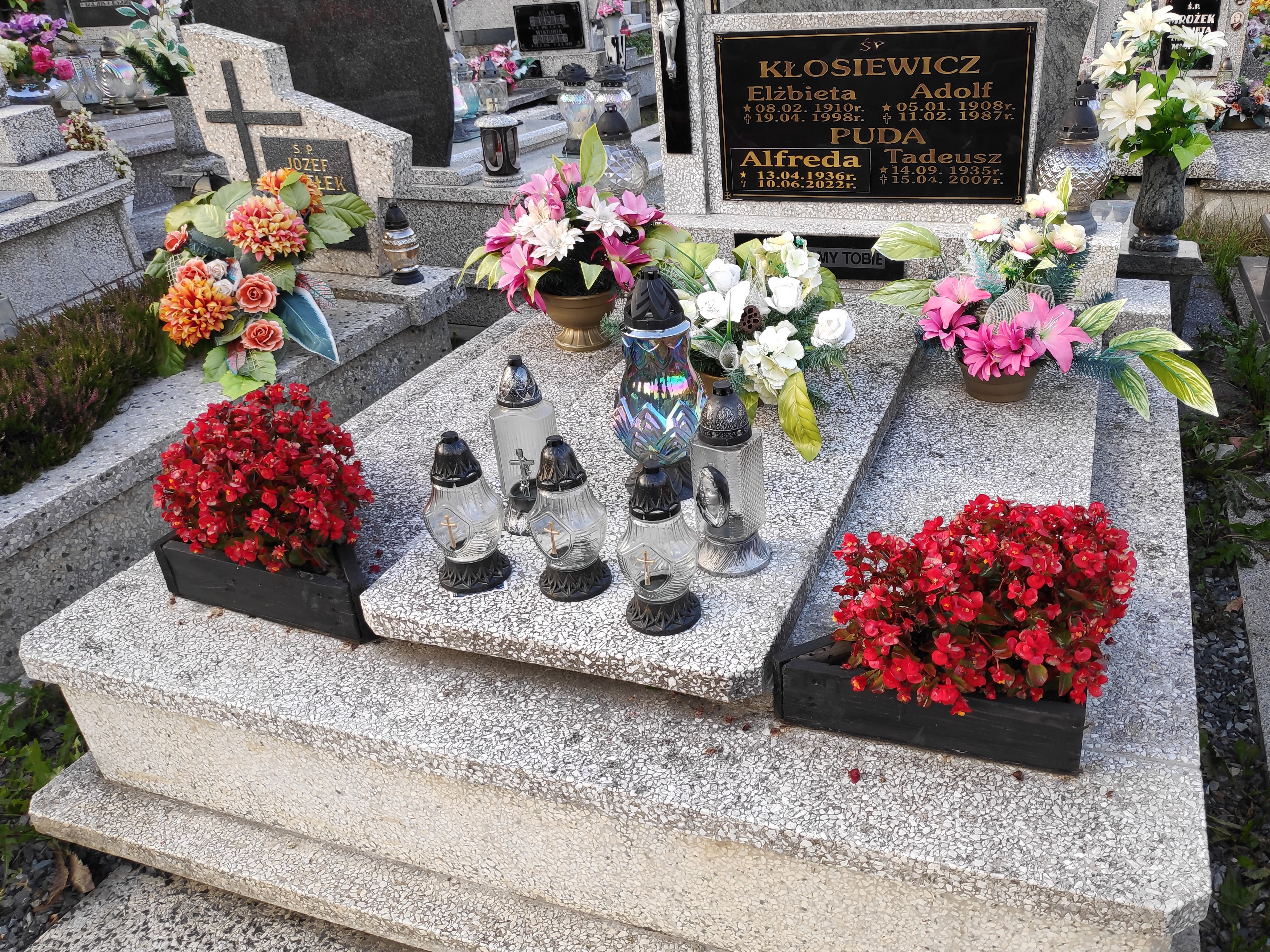 Grób Elżbieta Kłosiewicz