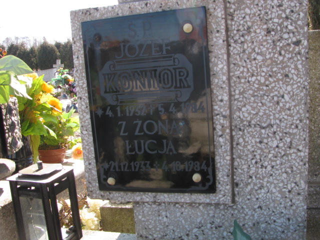 Józef Konior 1932 Buczkowice - Grobonet - Wyszukiwarka osób pochowanych