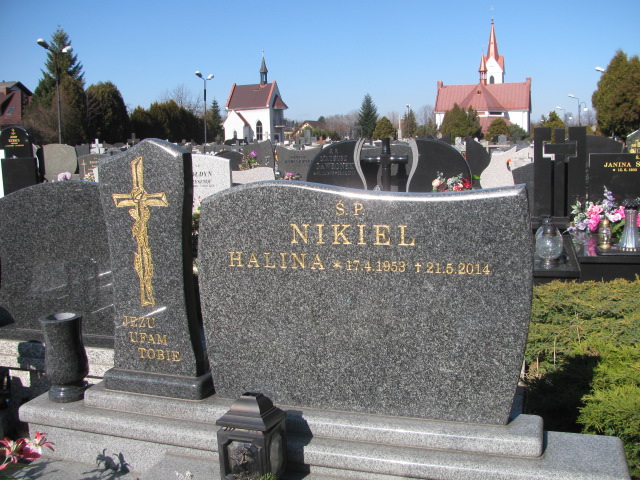Halina Nikiel 1953 Buczkowice - Grobonet - Wyszukiwarka osób pochowanych