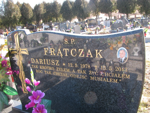 Dariusz Frątczak 1978 Buczkowice - Grobonet - Wyszukiwarka osób pochowanych